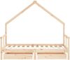 vidaXL Kinderbett mit Schubladen 80x160 cm Massivholz Kiefer 834543 Bild 5