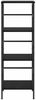 Bücherregal | Standregal Schwarz Eichen-Optik 40 x 29,5 x 115 cm Bild 5