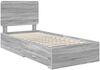 vidaXL Bettrahmen Graues Sonoma 100 x 200 cm Holzwerkstoff 3412824 Bild 4