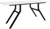 2-in-1 Couchtisch und Esstisch Xorkol Bis (Farbe: Schwarz / Arktisches Weiß) Bild 4
