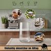 BigDean Longdrinkglas 6er Set Geriffelte Gläser, Trinkgläser 500 ml, spülmaschinenfest, 6-tlg, Glas, Edle Riffleoptik, Stabiler Stand, Spülmaschienenfest Bild 3