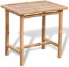 vidaXL 3-tlg. Bistro-Set mit Auflagen Bambus 41892 Bild 2