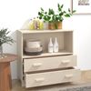 Sideboard, Kommode Honigbraun 85x35x80 cm Massivholz Kiefer Bild 3
