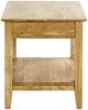 Beistelltisch >54355< in eiche, Massivholz - 45x52x45cm (BxHxT) Bild 4