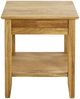 Beistelltisch >54355< in eiche, Massivholz - 45x52x45cm (BxHxT) Bild 3
