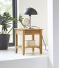 Beistelltisch >54355< in eiche, Massivholz - 45x52x45cm (BxHxT) Bild 5