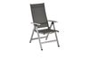 Kettler EASY Alu Multipositionssessel silber anthrazit Outdoorgewebe Bild 1