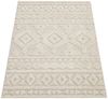KADIMA DESIGN Teppich Struktur 3D Schlafzimmer schmutzabweisend Hochflor Teppich Shaggy, Läufer, Höhe: 34 mm, Florhöhe: 30 mm, Polypropylen, Läufer, 60x100, Creme Bild 5