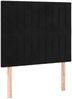 vidaXL Boxspringbett mit Matratze Schwarz 80x200 cm Samt 3137931 Bild 5