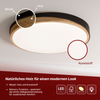 Brilliant Marty LED Deckenstrahler, 2-flammig, schwenkbare Spots mit GU10-Fassung, dimmbar, warmweißes Licht, 2 × 345 Lumen, sand-schwarz - ideal für Wohnzimmer und Flur. Bild 4