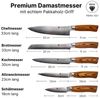 LIVINA HOME Damastmesser Profi Chefmesser mit scharfer 20 cm Klinge aus 67 Lagen, Damaststahl, Damast Messer Japanischer Art, Geschenkbox, Oster Deal Sale! Bild 2