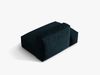 Micadoni Ecksofa-Modul Martina 1-Sitzer Links Samt Tiefes Petrol Bild 3