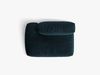 Micadoni Ecksofa-Modul Martina 1-Sitzer Links Samt Tiefes Petrol Bild 4