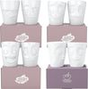 FIFTYEIGHT PRODUCTS Becher Becher ohne Henkel Set 8-tlg. in weiss, 350 ml, Porzellan, Geschenk-Set 8-tlg. Bild 3