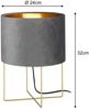 Fischer & Honsel 50460 Tischleuchte Aura grau 32cm E27 Bild 4
