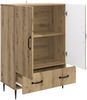 vidaXL Sideboard Artisan-Eiche 66 x 34,5 x 95 cm Holzwerkstoff 894904 Bild 2