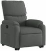 vidaXL Relaxsessel mit Aufstehhilfe Dunkelgrau Stoff 3204825 Bild 4