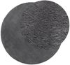 vidaXL Teppich HUARTE Kurzflor Weich und Waschbar Anthrazit Ø 100 cm 375009 Bild 3