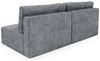 Sofa 3-Sitzer mit Schlaffunktion NATALIA XS in Stoff Tilia Grau Bild 3