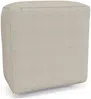 Vente-unique - NOUMARA Gartensitzgruppe Stoff Beige - B 70 cm x H 35 cm x L 70 cm Bild 4