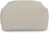 Vente-unique - NOUMARA Gartensitzgruppe Stoff Beige - B 70 cm x H 35 cm x L 70 cm Bild 3