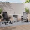 Kettler Roma Klappsessel - verstellbarer Gartensessel aus Kunststoff - anthrazit Bild 4
