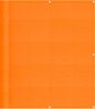 vidaXL Balkon-Sichtschutz Orange 120x700 cm 100% Polyester-Oxford 42002144 Bild 2