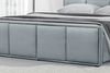 99rooms Rosemarie Polsterbett Velours MONOLITH Silber 120x200 cm ohne Bettkasten Bild 5