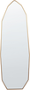 Standspiegel TARTAS 165 cm Metall Gold Bild 4
