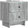 vidaXL Nachttisch Graues Sonoma 43 x 34,5 x 47,5 cm Holzwerkstoff 893847 Bild 2