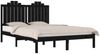 vidaXL Massivholzbett Schwarz Kiefer 140x190 cm [3103762] Bild 3