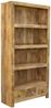 Bücherregal Hina 90x180x35 aus Mangoholz Bild 2