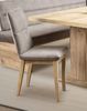Home affaire Esszimmerstuhl Beluna Polsterstuhl Esszimmer Bestseller (Set, 2 St), Gestell und Beine aus massiver Eiche modernes Landhaus Bild 3