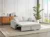 Vente-unique - INIZOR Sofa Stoff Beige - B 101 cm x H 85 cm x L 168 cm Bild 2
