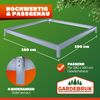 GARDEBRUK® Fundament für Gewächshaus 190x190cm Stahl Bild 3