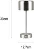 Reality Leuchten 'Jeff' LED Akku Tischleuchte inkl. 1.5 Watt LED, 4 fach Touch, Metall nickel matt, Ø 10 x H 30 cm Bild 4