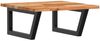 vidaXL Waschbeckenregal Wandmontage Stahl und Akazienholz 3302771 Bild 2