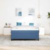 vidaXL Boxspringbett Blau 160 x 200 cm Cordstoff 42006980 Bild 3