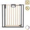 Geuther Türschutzgitter 'Easylock Plus' zum Klemmen für Öffnungen, Holz/ Metall, Natur/ Schwarz, 200,5 cm - 208,5 cm Bild 3