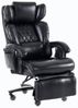 BBWL Drehstuhl XXL Chefsessel mit Massage Heizfunktion PU Leder Fußstütze, Ergonomischer Bürostuhl 360° drehbar verstellbar bis 150 kg Bild 2