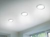 Runde LED Deckeneinbaustrahler 2er Set in Silber Chromfarben Ø 14,8cm Bild 5