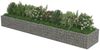 vidaXL Gabionen-Hochbeet Verzinkter Stahl 450×90×50 cm 143553 Bild 4