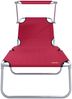 vidaXL Sonnenliege 2 pcs Rot 58 x 188 x 77cm Polyester 42003061 Bild 5