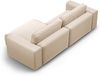 Micadoni Ecksofa Victor 3-Sitzer Rechts Samt Nude Bild 4