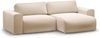 Micadoni Ecksofa Victor 3-Sitzer Rechts Samt Nude Bild 2