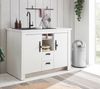 Küche Unterschrank Rovola in Pinie weiß Landhaus 129 cm Bild 2
