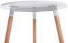 TPFLiving Küchentisch Amily - Esstisch für Küche, Esszimmer, Balkon, Terrasse (Kleiner Tisch mit stabiler MDF-Tischplatte - Durchmesser: 60 cm, 1-St, Stabiler Esszimmertisch mit solidem 3-Fuß-Gestell aus Buchenholz), Maße (BxLxH): 60 x 60 x 75cm - Gewi... Bild 3