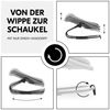 Hauck Hochstuhl Alpha Plus Natur Newborn Set (Set), Holz Babystuhl ab Geburt inkl. Aufsatz für Neugeborene & Sitzauflage Bild 3