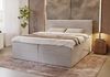 B&B Home 'Tilia' Boxspringbett mit Bettkasten, Stoff, Beige, 160x200 cm Bild 3