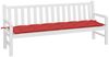 vidaXL Gartenbank-Auflage Rot 200x50x7 cm Oxford-Gewebe 361646 Bild 3